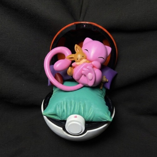 Cozy Mew with Eevee Doll Handmade
