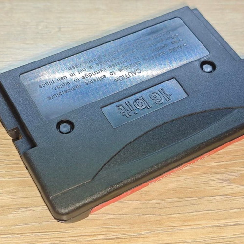 Bodycount Sega Genesis Cartridge like new, retro shooter