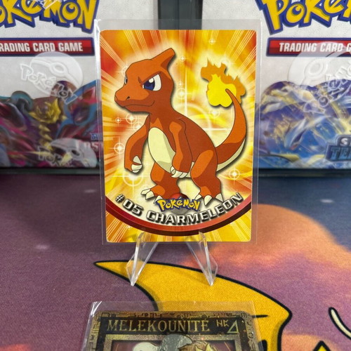 Pokemon card charmeleon blue topps tv animation