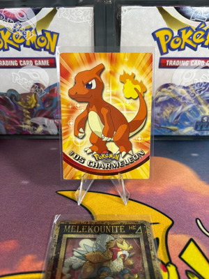 Pokemon card charmeleon blue topps tv animation