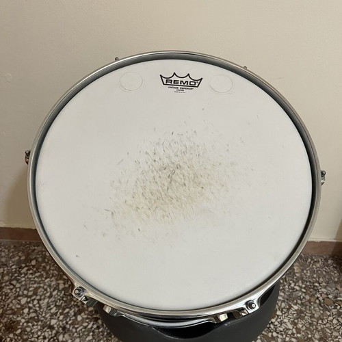Sonor Force 2005 14” rack tom birch wood with Remo vintage skin, cherry red