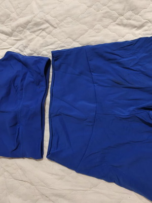 Oysho sports set, blue, size S