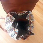 Parfois backpack bag, boho style, brown