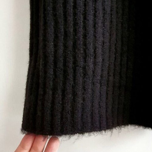 Knitted winter pants new, size S, black