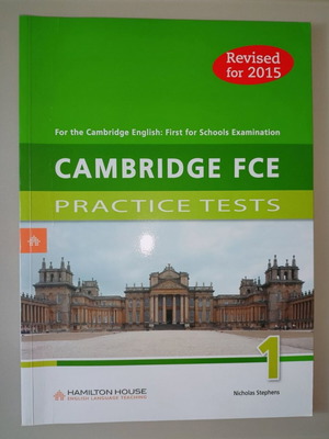 Cambridge FCE Practice Tests 1 Teacher's Book like new