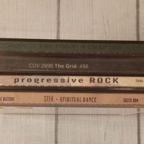 XL Recordings The Fourth Chapter, Stex Spiritual Dance, The Grid Four Five Six, Progressive Rock CD pack