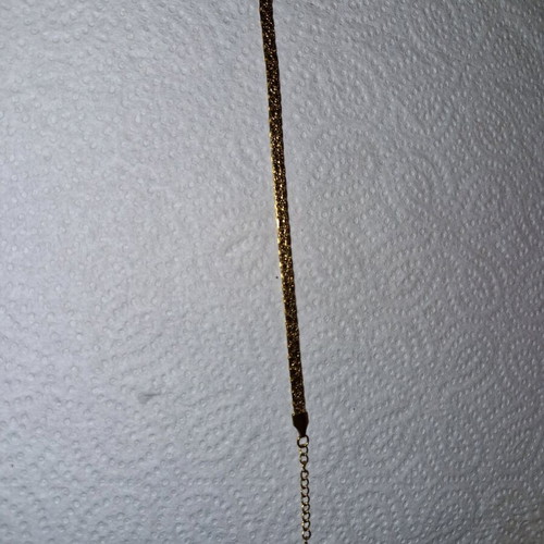 Stainless steel bracelet gold tone new