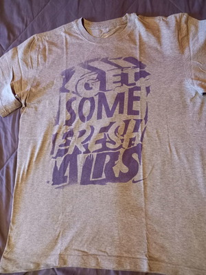 T-shirt Nike Ανδρικό L μεταχειρισμένο, γκρι