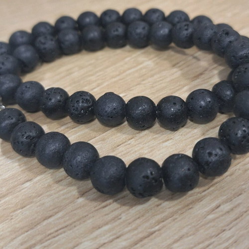 Handmade men's bracelet made to order from natural stones