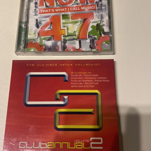 Cd collections double like new, foreign repertoire Club Annual 2 Now 47
