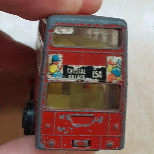Zylmex double-decker miniature bus used, London style