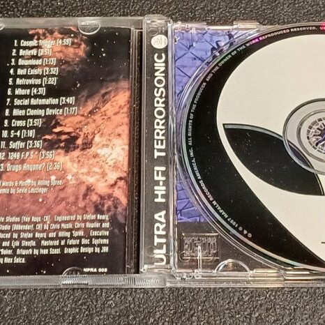 Killing Spree Terror From Beyond Space CD used, Industrial Metal 1997