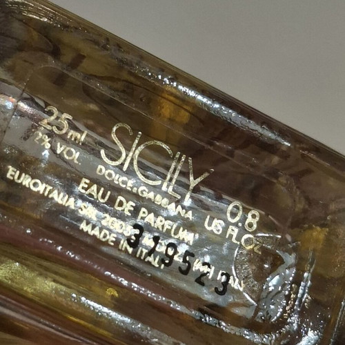 Sicily Eau de Parfum by Dolce & Gabbana, like new, vintage 25ml