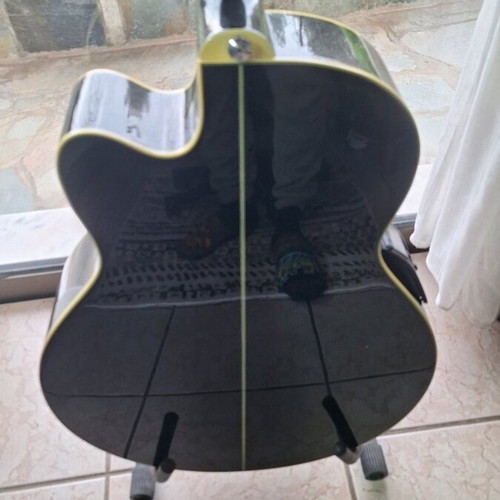 Ibanez AEL 10-BK electroacoustic guitar used, mini jumbo body