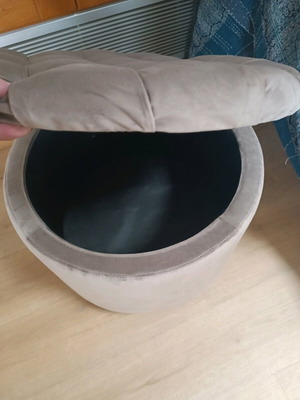 Stool with storage space like new