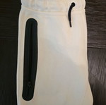 Παντελόνι φόρμας Nike Sportswear Tech Fleece εκρού σαν καινούργιο