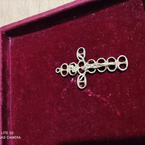 Silver Cross 925 handmade new