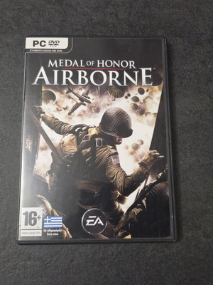 Medal of Honor Airborne PC game μεταχειρισμένο, ελληνική έκδοση, manual