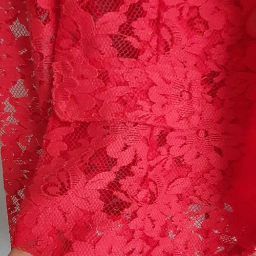 Lace jacket new, red-wine color with shoulder pads