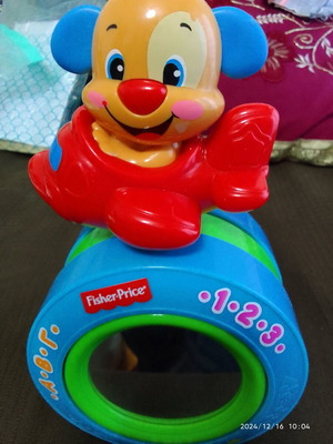 Fisherprice rotating educational circle like new with mirror and songs