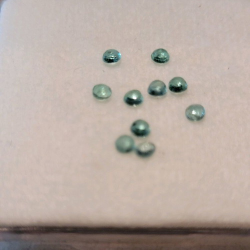 Natural emeralds new, pack of 10 pieces from Colombia