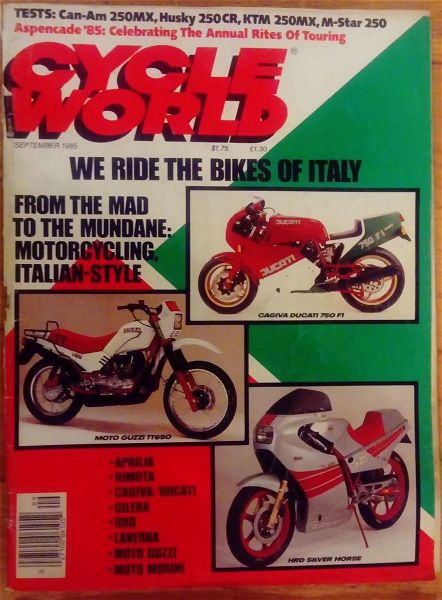  CYCLE WORLD September 1985