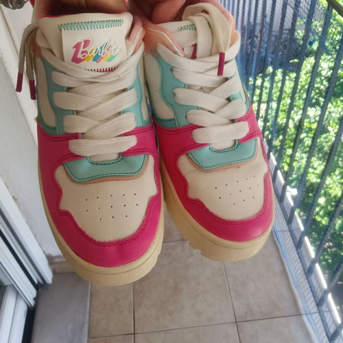 Barbie sneakers size 36 like new for girls