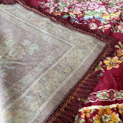 Velvet bedcover like new 2.30x1.50