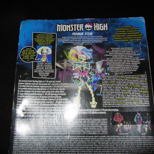 Monster High Frankie Stein Electrified doll 2017 new