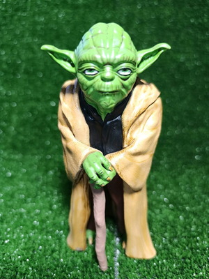Master Yoda handmade resin collectible figure like new