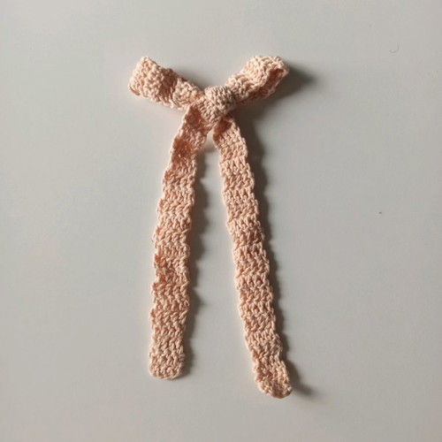 Hair bow new, handmade knitted headband