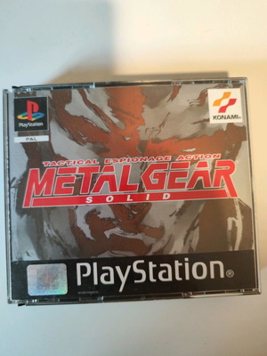 Metal Gear Solid 1 PlayStation 1 game PAL used
