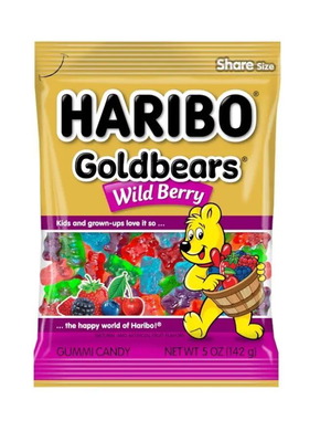 Ζαχαρωτά Haribo Goldbears Wild Berry 142γρ