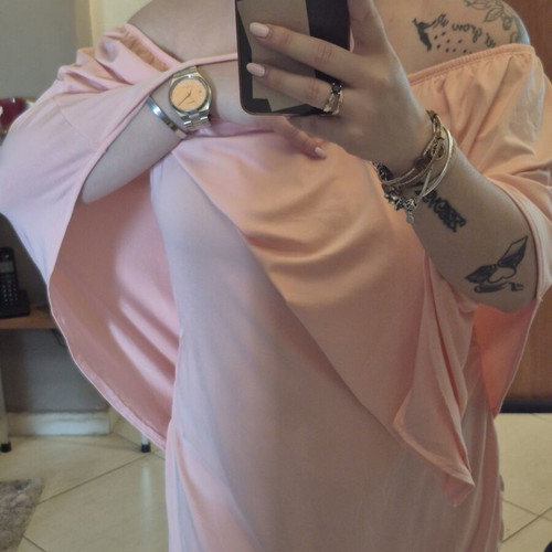 Dress new, pink, size XL 42 14
