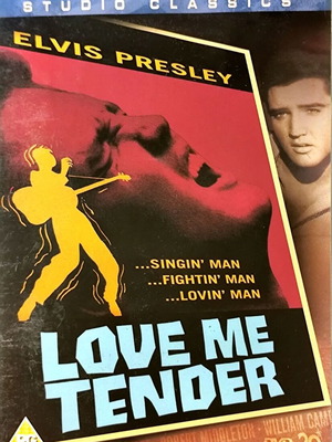 DVD Love Me Tender μεταχειρισμένο, ρομαντική/δραματική ταινία με Elvis Presley