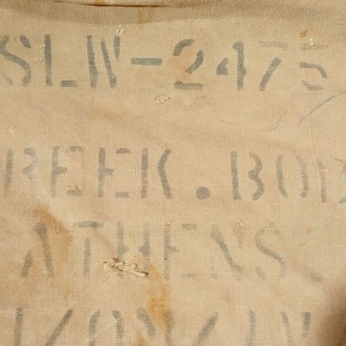 British Army WWII Two-Man Tent Bivouac Bag used
