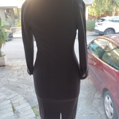 Viscose dress like new, black, size S