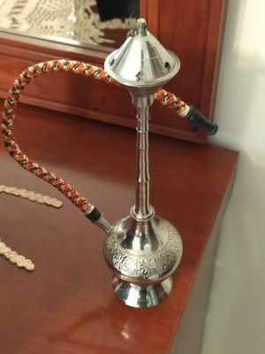 Hookah used metal