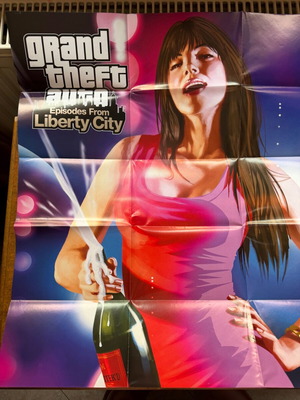 Αφίσα Grand Theft Auto Episodes from Liberty City μεταχειρισμένη
