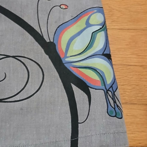 St-Martins sleeveless dress with butterfly design size 40 like new