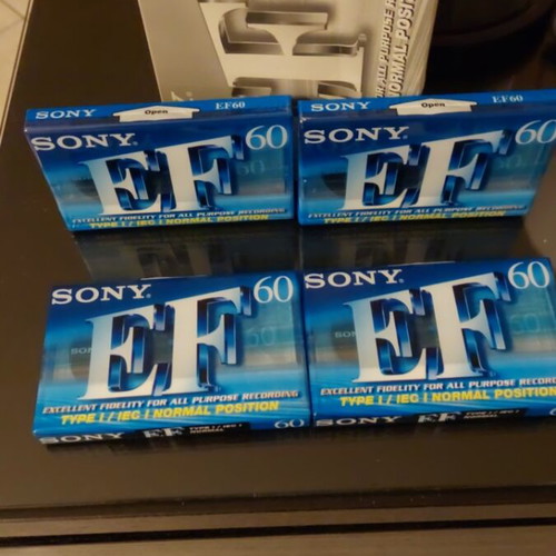 Sony EF 60 Type 1 audio cassettes new