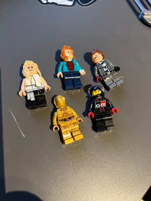 Lego figures like new, pack of 5 pieces