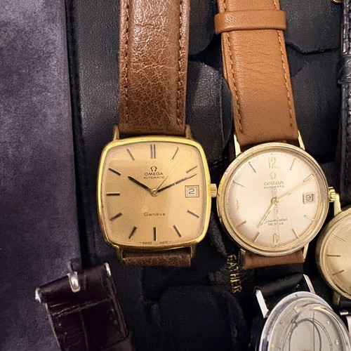 Omega Geneve, Seamaster De Ville, Seamaster, Reymond Weil, Raketa Moonphase watches used collection