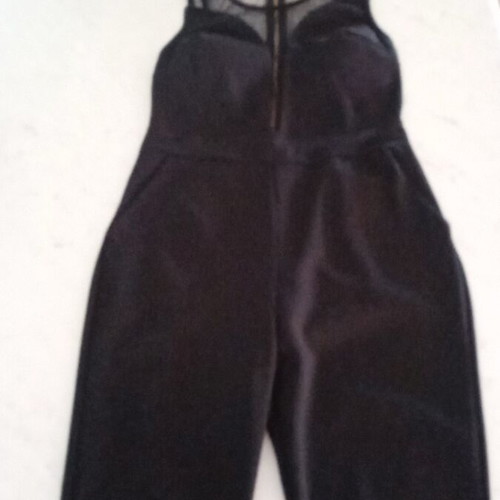 Women's one-piece new, black, size S
