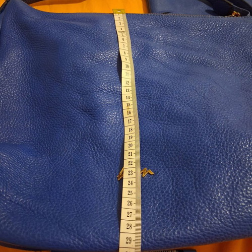 KEM shoulder bag fashion set with 4 accessories, blue