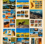 Vintage postcard set of 15 travel collectibles