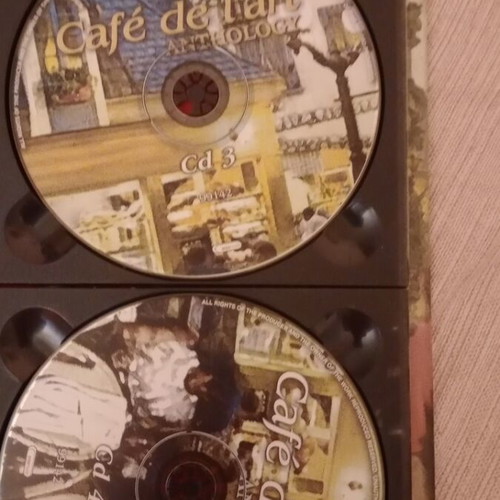 Café de l'art Anthology 4CD set like new