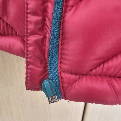 Kilpi women's snow jacket used, size 36, fuchsia with blue details