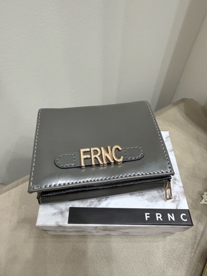 Πορτοφόλι FRNC καινούργιο, μαύρο και γκρι