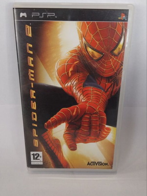 Spider-Man 2 PSP used, action adventure game